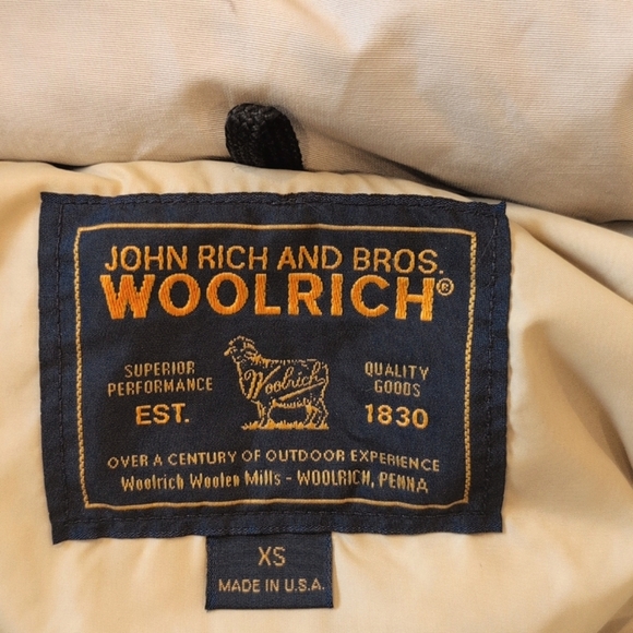 Woolrich Arctic Parka Coyote Fur Hood Down Fill - Picture 12 of 13